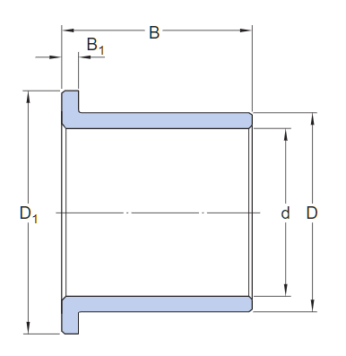 Втулка скольжения PSMF 202620 A51 (SKF)