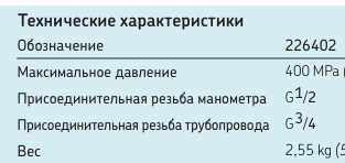Гидравлический адаптер 226402 (SKF)