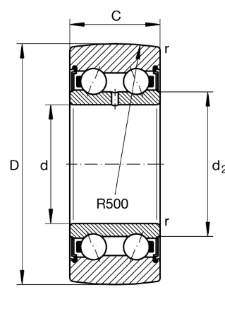 Опорный ролик LR5002 NPPU (NBS)