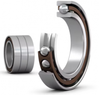 Радиально-упорный шарикоподшипник прецизионный 7020 ACD/P4ATBTB (SKF)