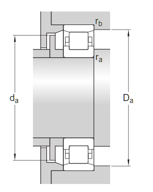 Цилиндрический роликоподшипник N 308 ECP (SKF)