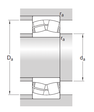 Сферический роликоподшипник 21305 CC (SKF)