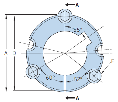 Коническая втулка PHF TB5050X70MM (SKF)