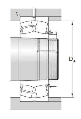 Сферический роликоподшипник 22218 EK (SKF)