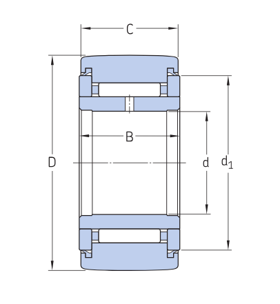 Опорный ролик NATR 6 PP (SKF)