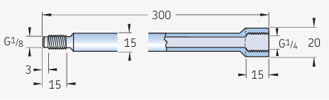 Удлинительная трубка 227965/100MPA (SKF)