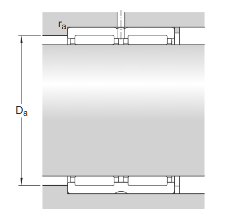 Игольчатый роликоподшипник RNA 6907 (SKF)