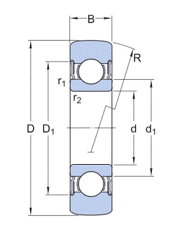 Опорный ролик 361200 R (SKF)