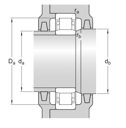 Цилиндрический роликоподшипник NU 2222 ECJ (SKF)
