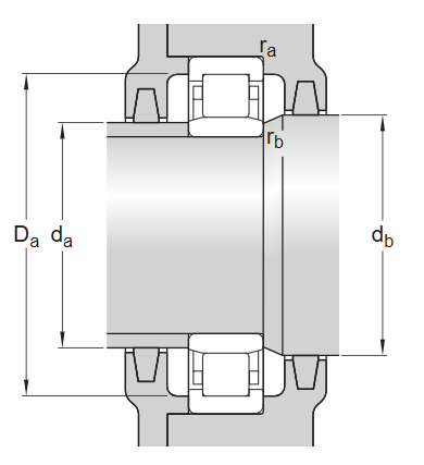 Цилиндрический роликоподшипник NU205M (TMB)