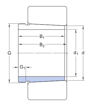 Стяжная втулка AHX 2317 (ZWZ)