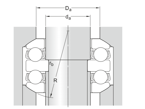 Упорный шарикоподшипник 54207 (SKF)