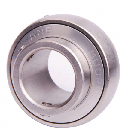 Корпусный шарикоподшипник, нержавейка MUC 206 (ANB)