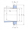 Закрепительная втулка в сборе H 3128 (SKF)