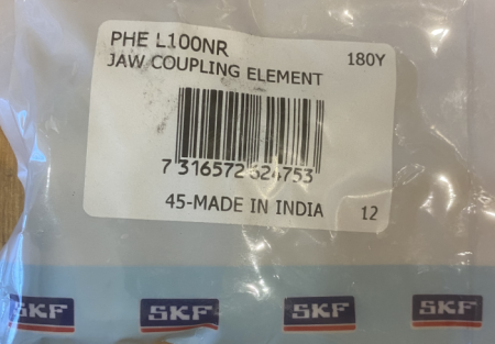 Муфта кулачковая, упругий элемент PHE L100NR (SKF)