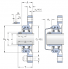 Шарикоподшипниковый узел FYTBK 20 TF (SKF)