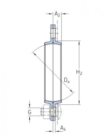 Корпус из штампованной стали PF 85 (SKF)
