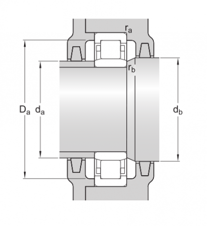 Цилиндрический роликоподшипник NU 1016 (SKF)
