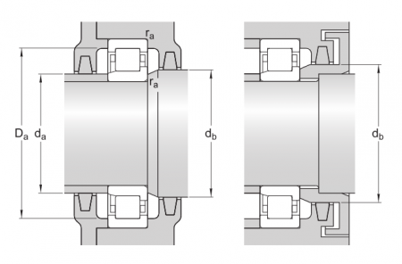 Цилиндрические роликоподшипники NJ 207 ECJ (SKF)