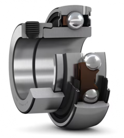 Корпусный шарикоподшипник YET 205-014 (SKF)