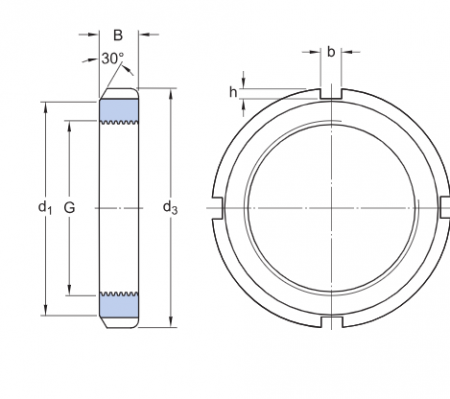 Стопорная гайка HM 3176 (ZWZ)