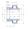 Корпусный подшипник YEL 211-200-2F (SKF)