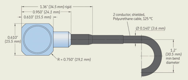Акселерометр CMSS 100F (SKF)